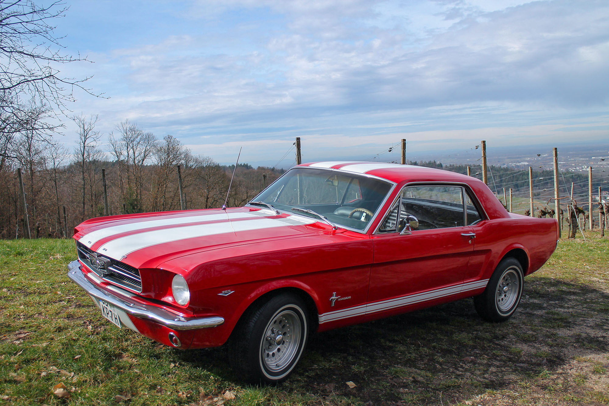 Hochzeitsauto Ford Mustang 65
